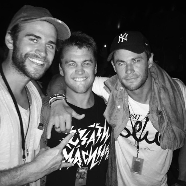 Liam Hemsworth, Luke Hemsworth, Chris Hemsworth